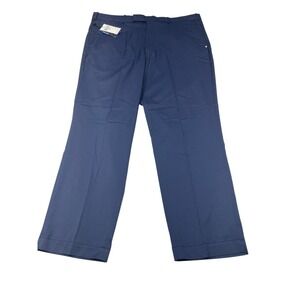 Ralph‎ Lauren RLX Tailored Fit Navy Dress Pants 40x30 Wicking Wrinkle-Free NWT